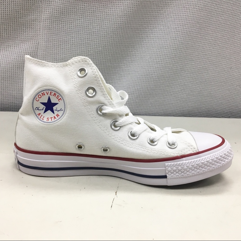 White Converse High Top